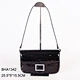 black sequin bag